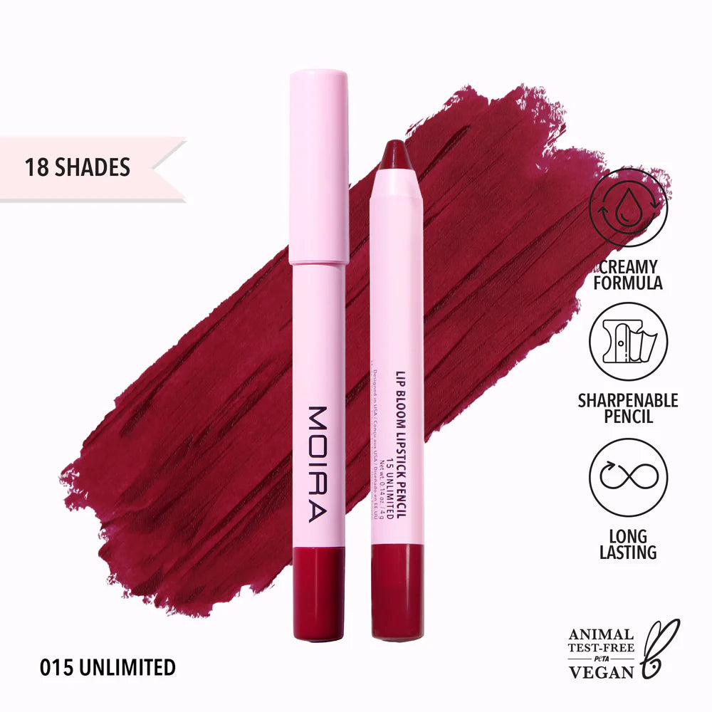 Moira Lip Bloom Lipstick Pencil