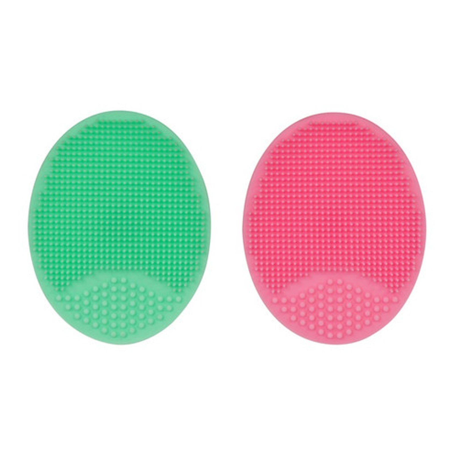 Cala Facial Scrubbers -Pink/Green