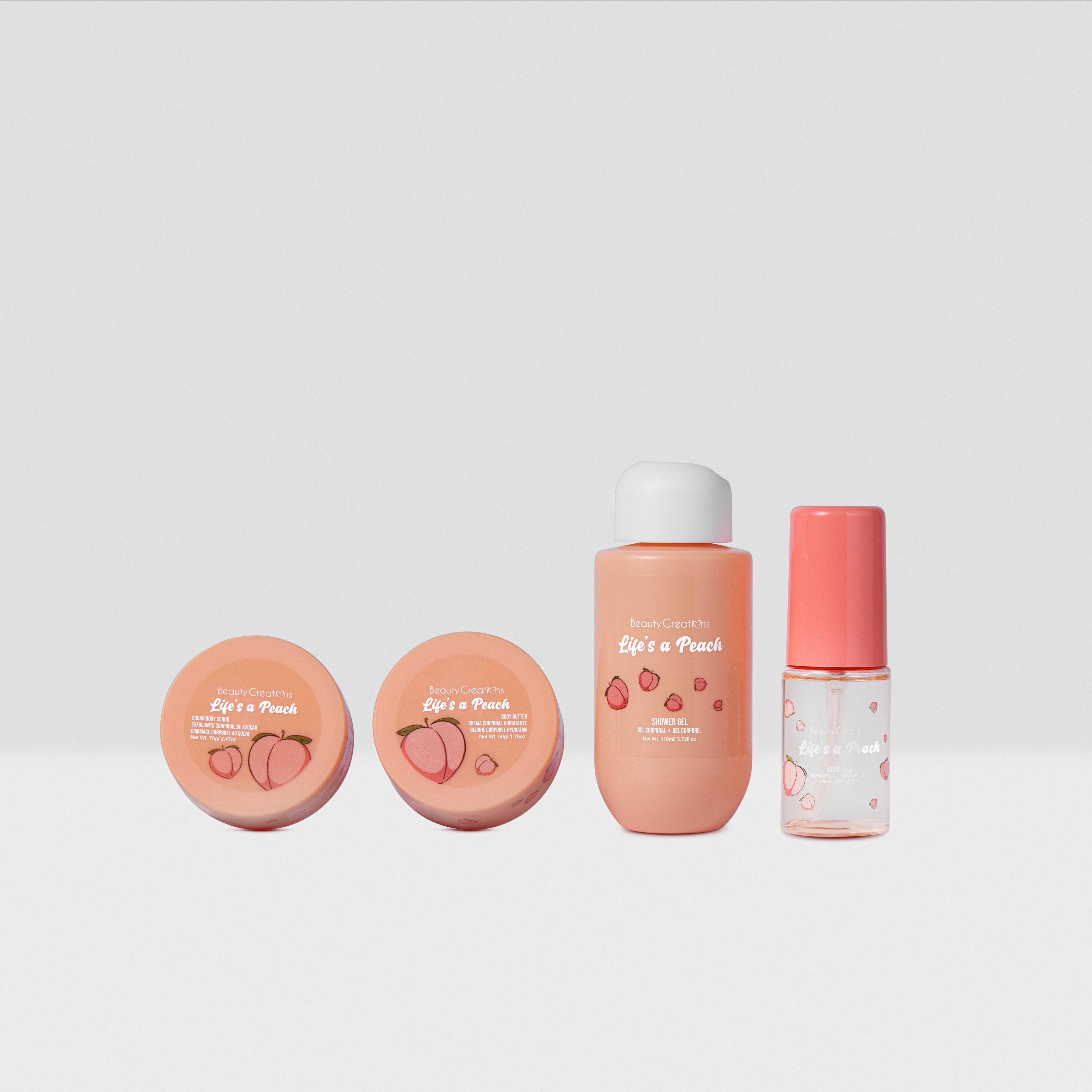 Beauty Creations Own Your Beauty Life's A Peach Travel Set