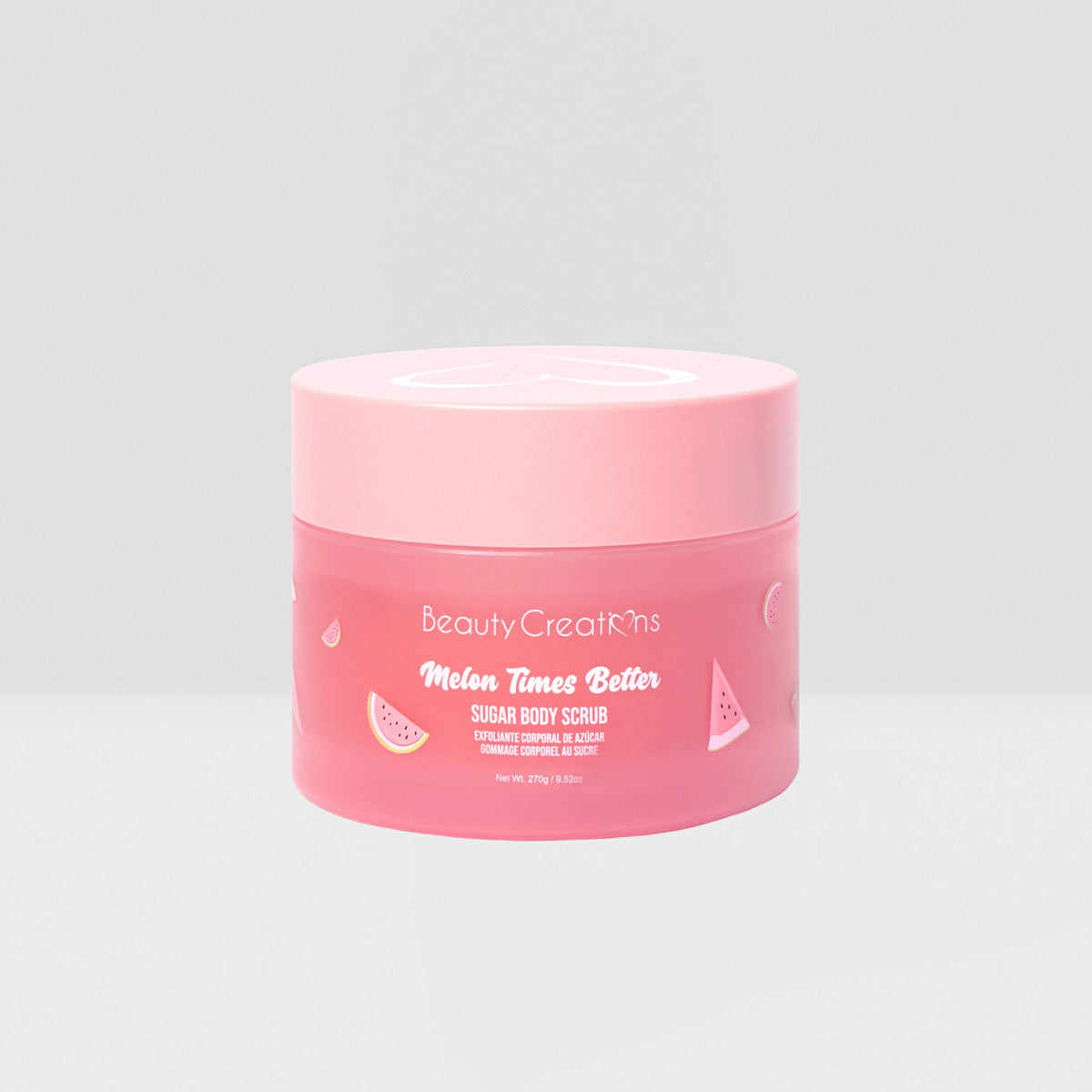 Beauty Creations Sugar Body Scrub 270g - Melon Times Better