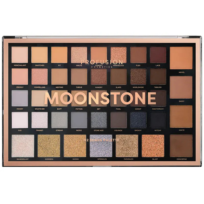 Profusion Cosmetics Moonstone 42 Shade Palette 41.7g