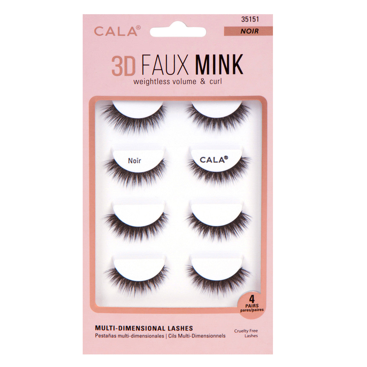 Cala 3D Faux Mink Multi-Dimensional Lashes