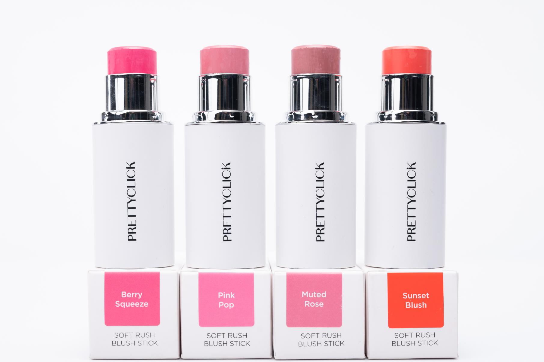 Prettyclick Soft Rush Blush Stick 6.5g- Muted Rose