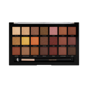 Profusion Cosmetics Siennas 21 Shade Eyeshadow Palette & Dual Ended Brush (39g)