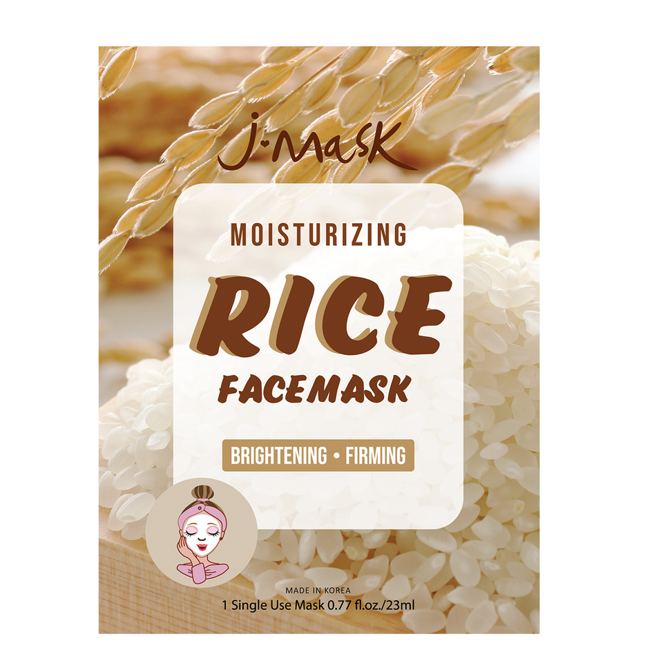 J. Lash Moisturizing Rice Face Mask 23ml