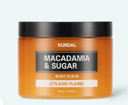 Kundal Macadamia & Sugar Body Scrub 550g - Ylang Ylang
