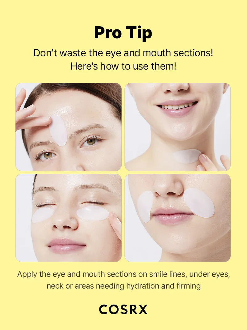 Cosrx Advanced Snail Mucin Glass Glow Hydrogel Mask 34g