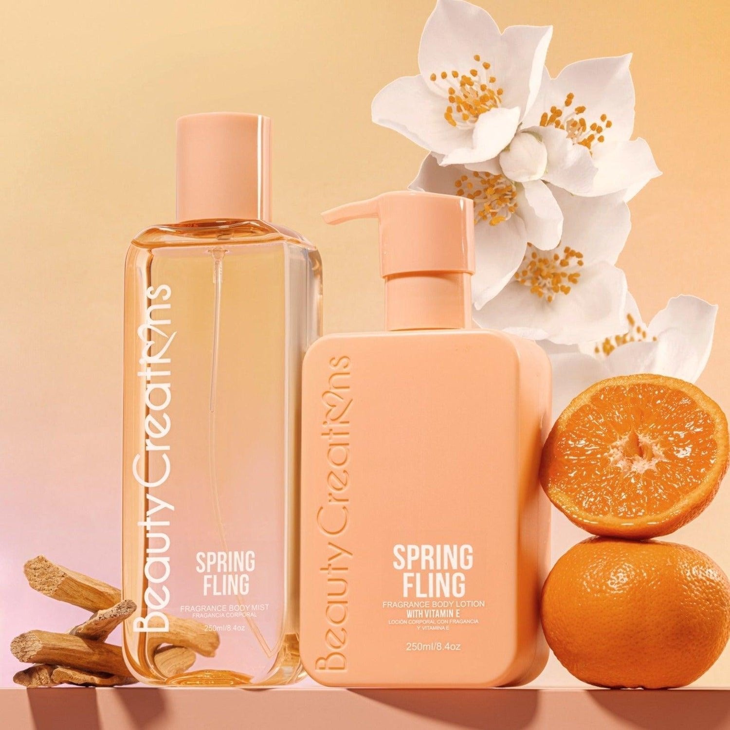 Beauty Creations Fragrance Body Lotion & Mist 250ml - Spring Fling