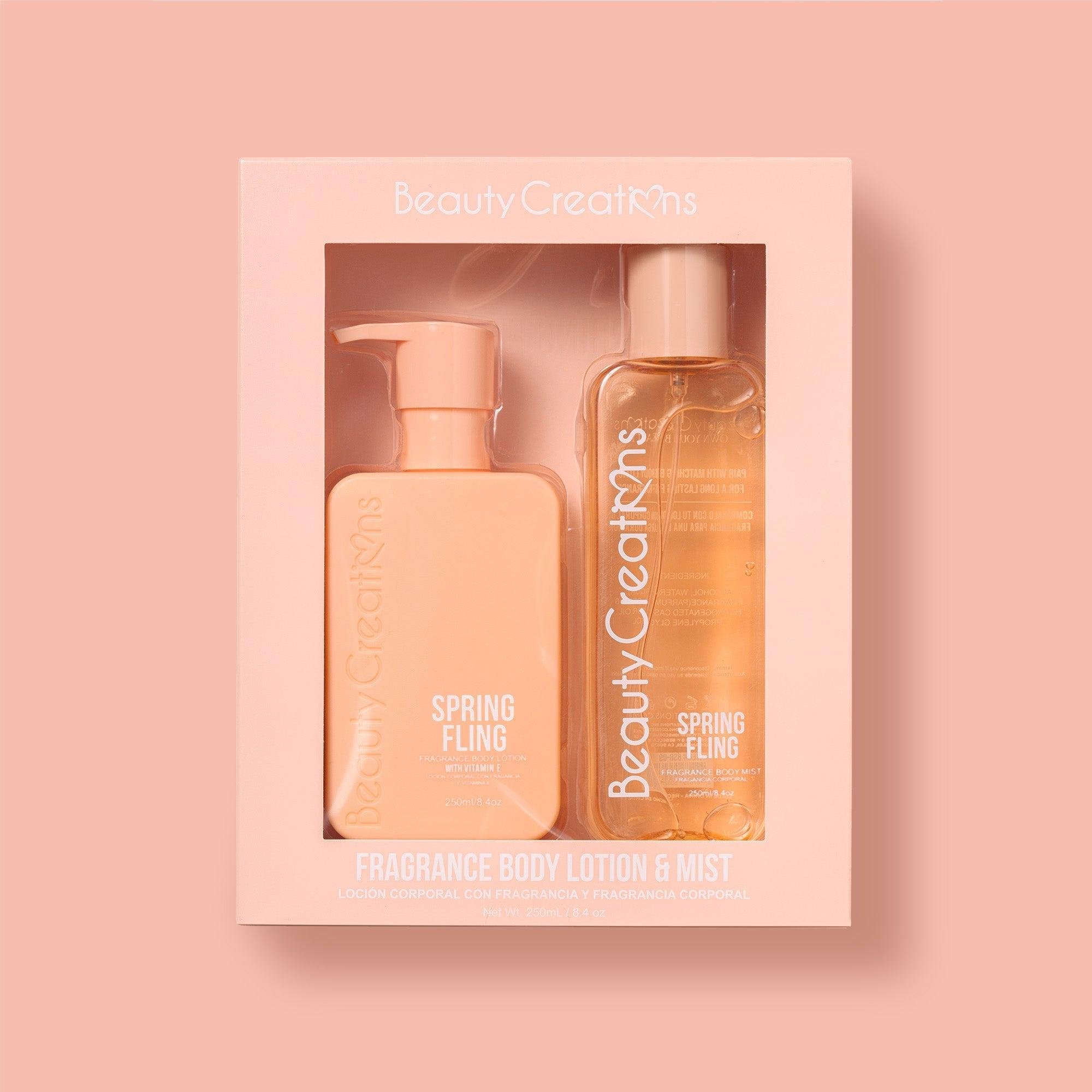 Beauty Creations Fragrance Body Lotion & Mist 250ml - Spring Fling