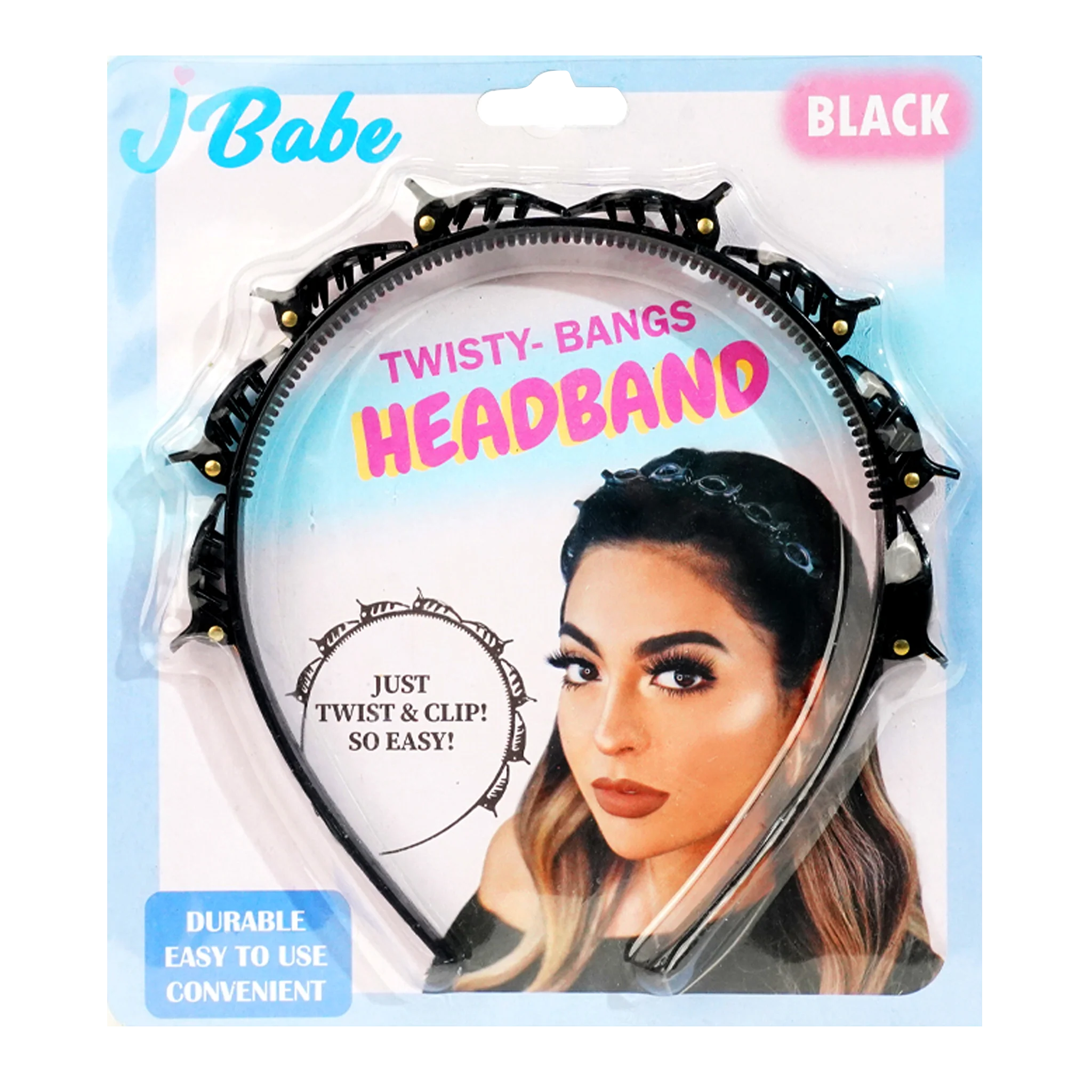 J Babe Twisty - Bangs Headband