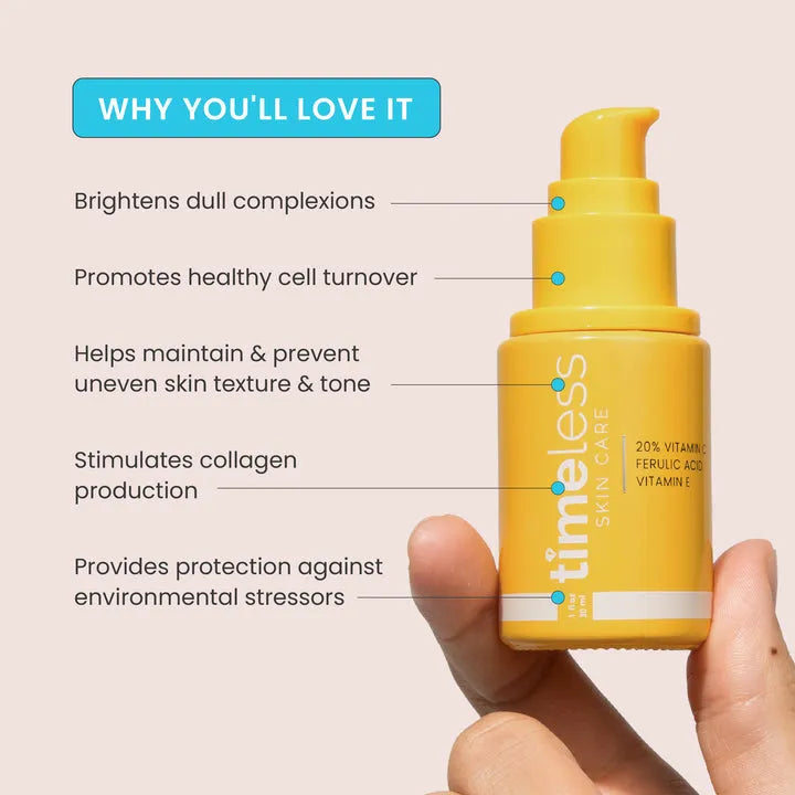 Timeless 20% Vitamin C + E Ferulic Acid Serum (50ml)