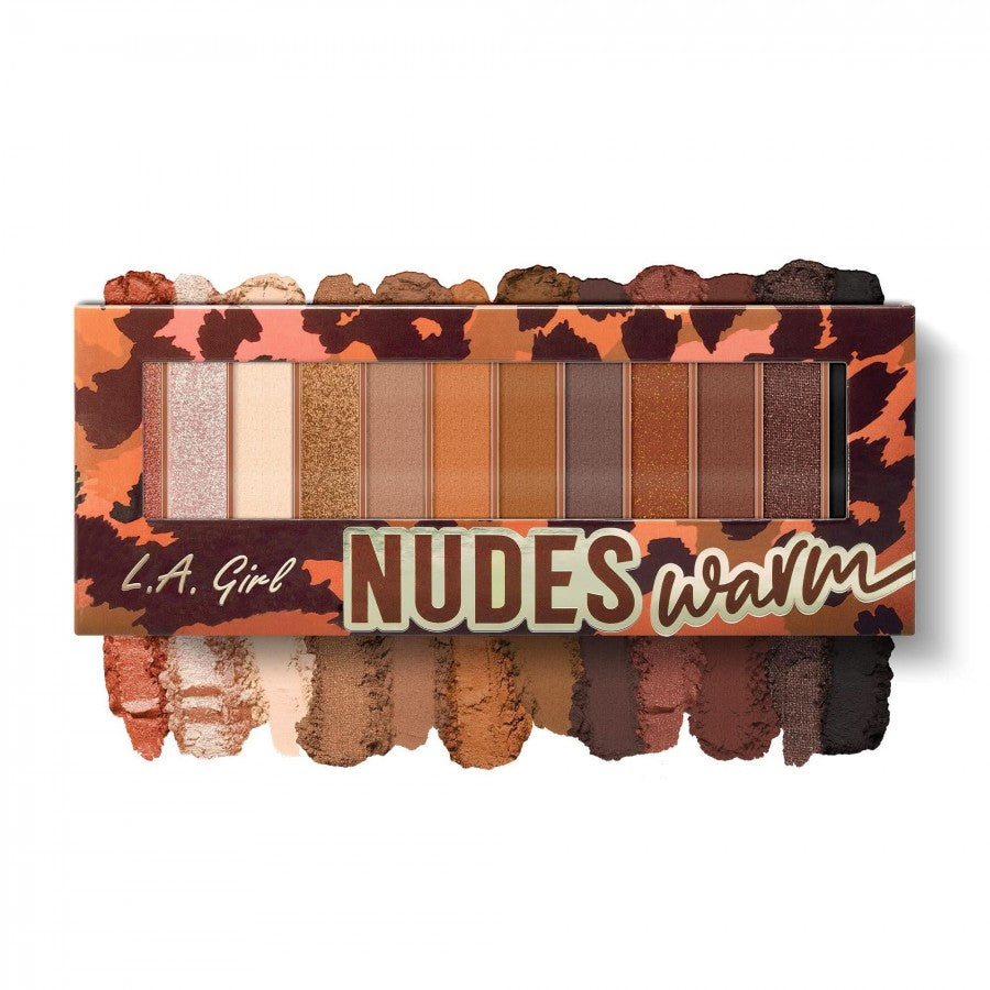 L.A. Girl 12 Color Nudes Eyeshadow (12g)