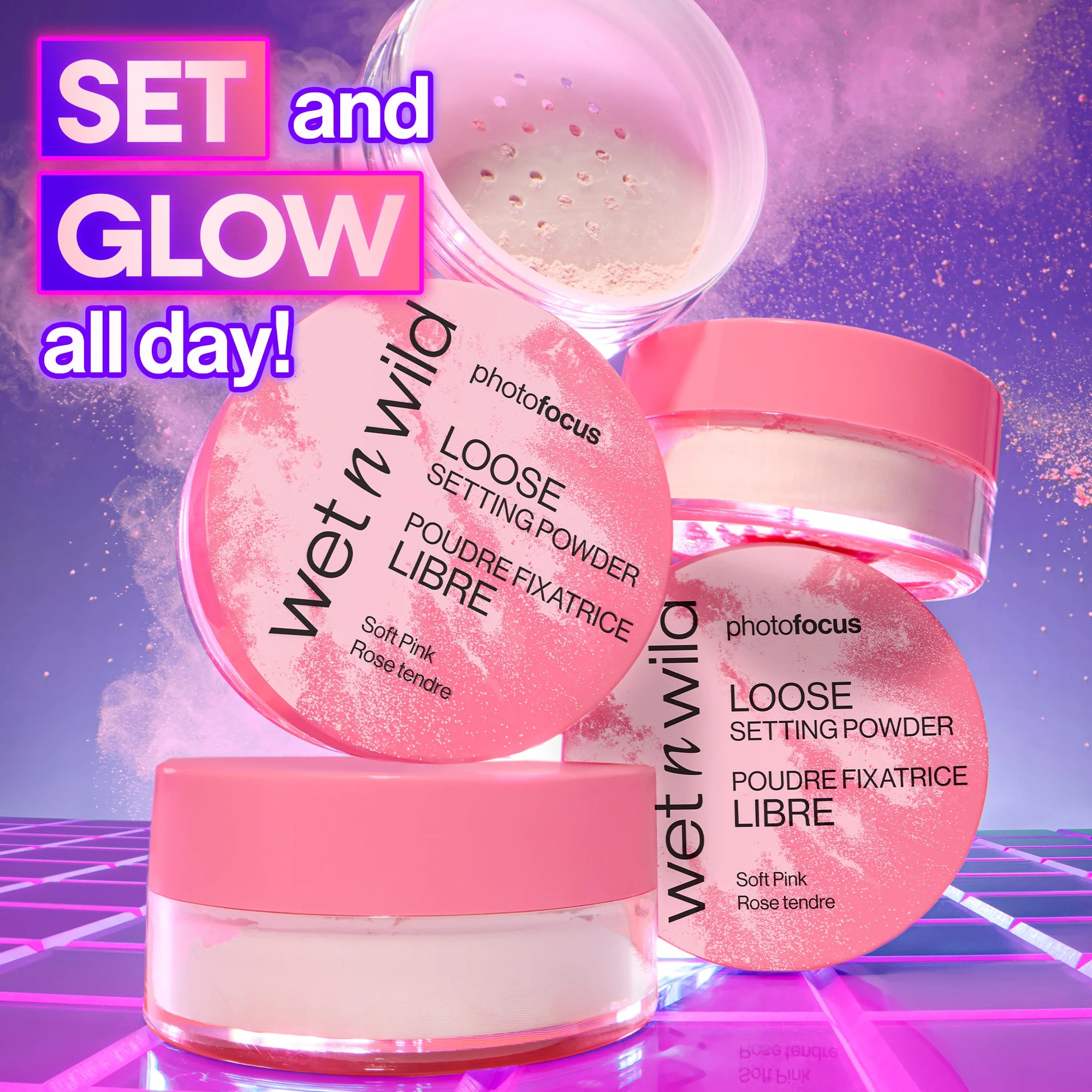 Wet n Wild Loose Setting Powder - Soft Pink