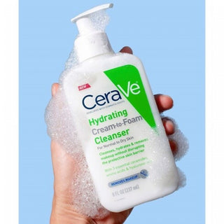 Cerave Hydrating Cream To Foam Cleanser 473ml