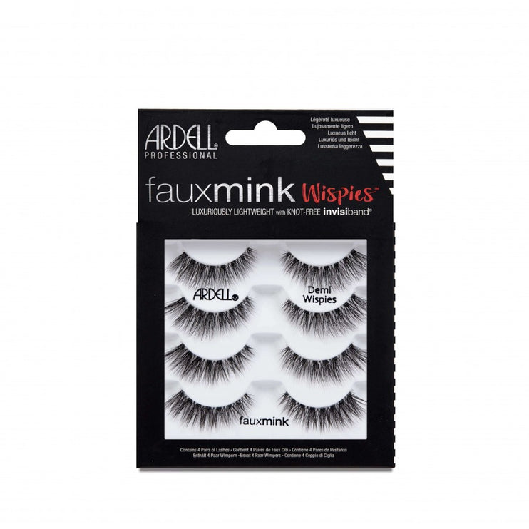 Ardell Professional 4 Pair Faux Mink Demi Wispies