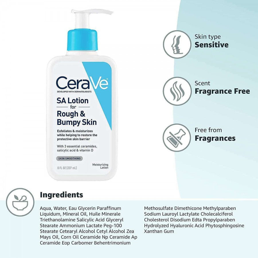 Cerave Sa lotion For Rough & Bumpy Skin 237ml