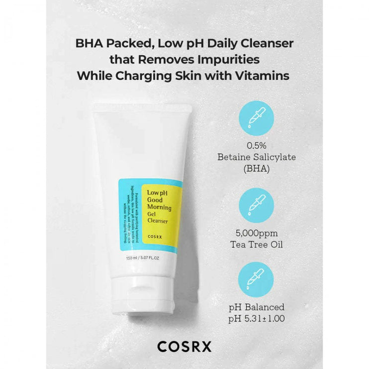 Cosrx Low pH Good Morning Gel Cleanser 150ml