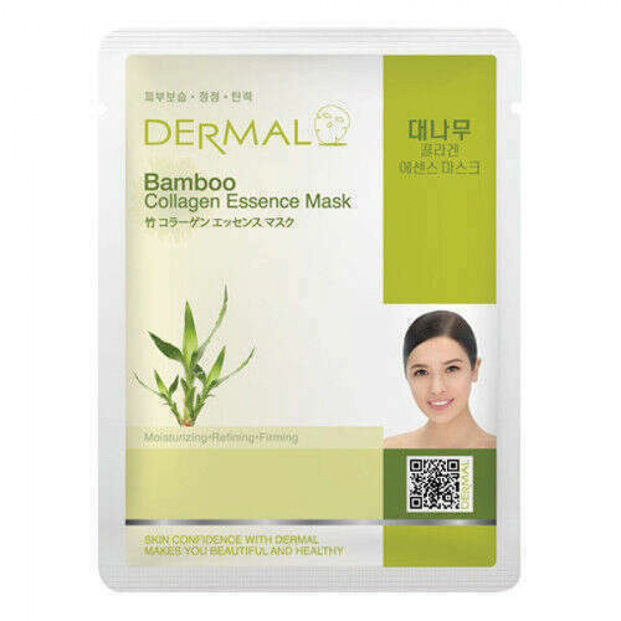 Dermal Bamboo Collagen Essence Face Mask