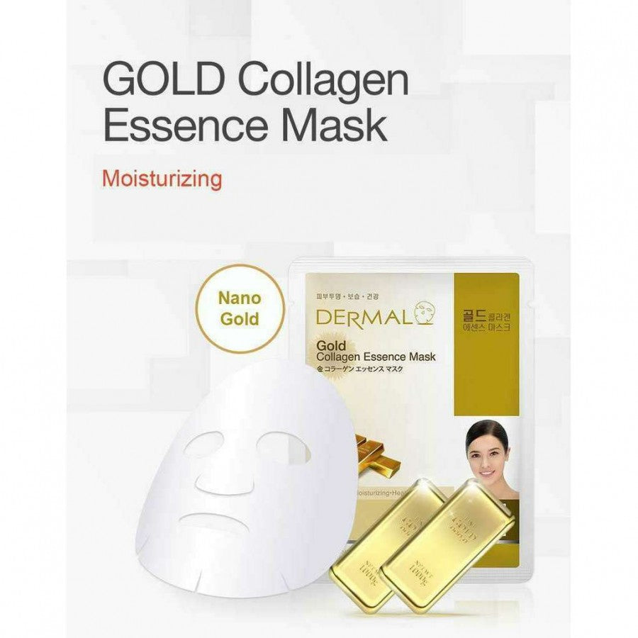 Dermal Gold Collagen Essence Face Mask