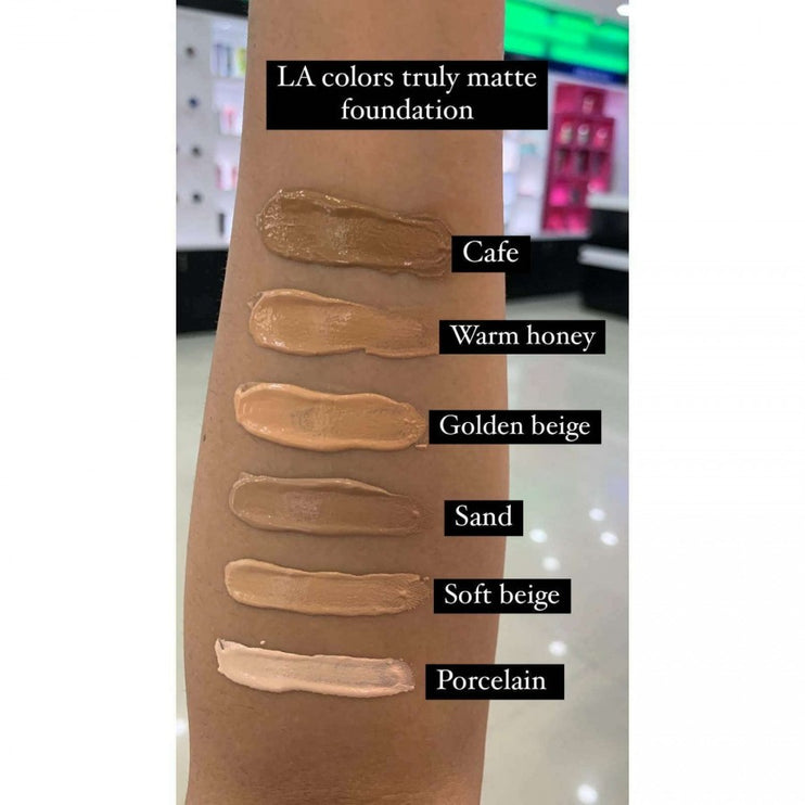 L.A. Colors Truly Matte Long Wearing Foundation