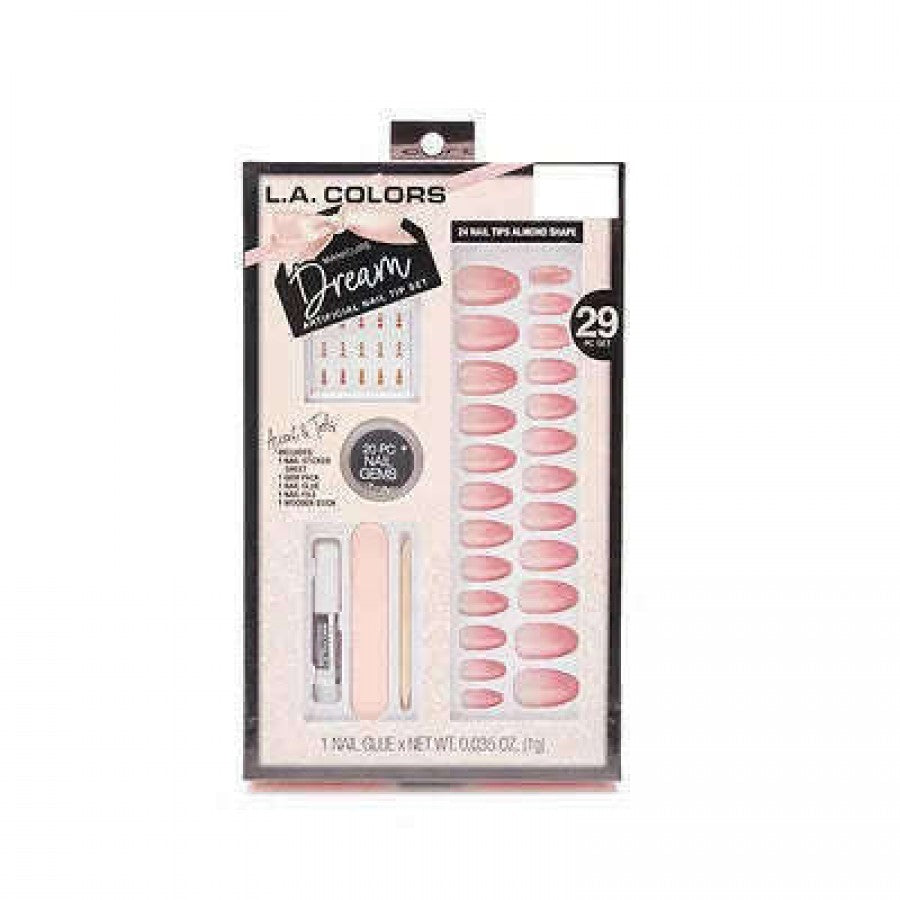 L.A. Colors Manicure Dream Artificial Nail Tip Set