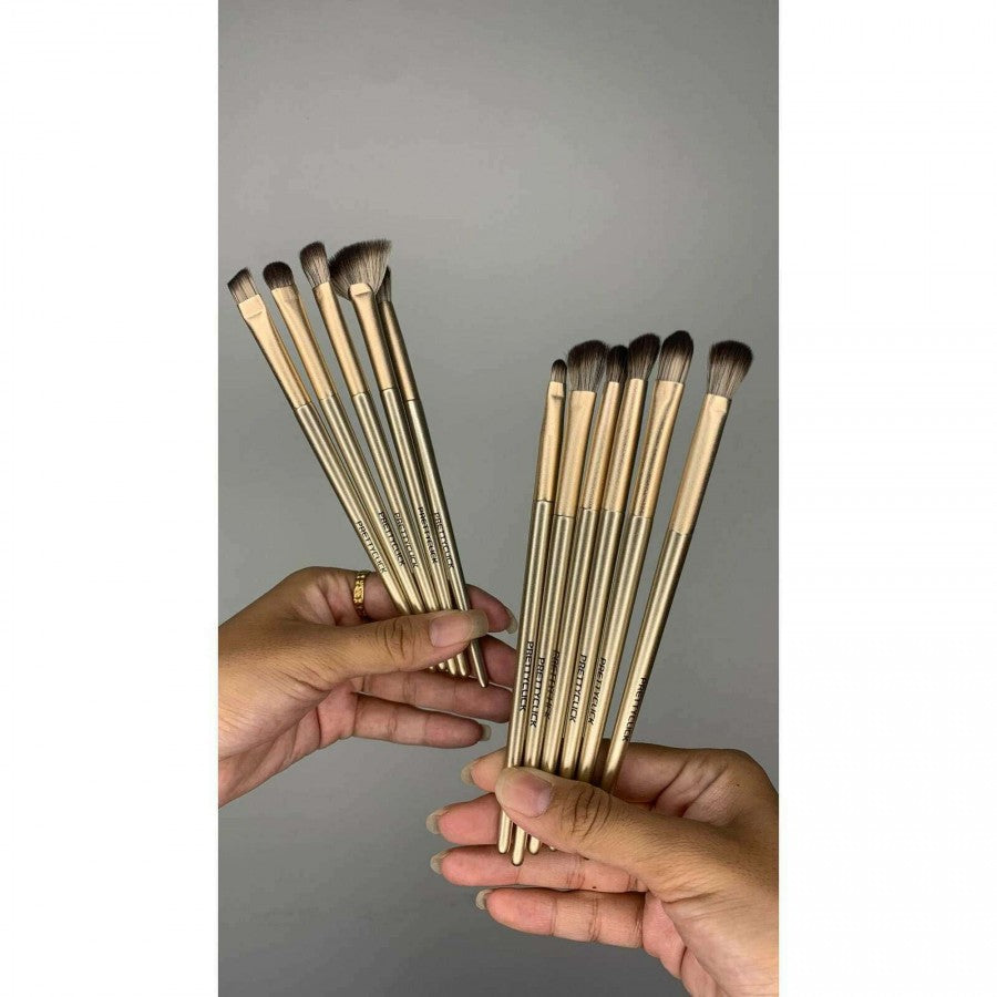 Prettyclick 15 Pieces Makeup Brush Set