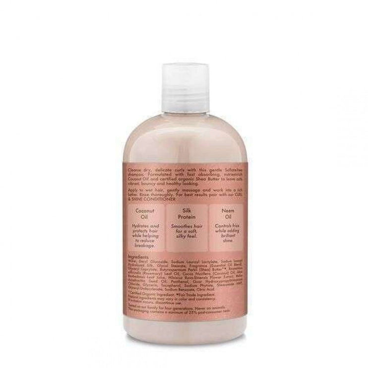 Shea Moisture Coconut & Hibiscus Curl & Shine Shampoo 384ml