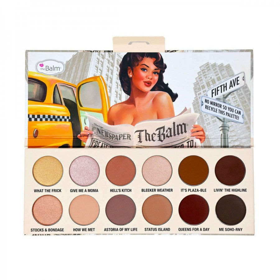 The Balm 12 Shade Miss Nude York Eyeshadow Pallette