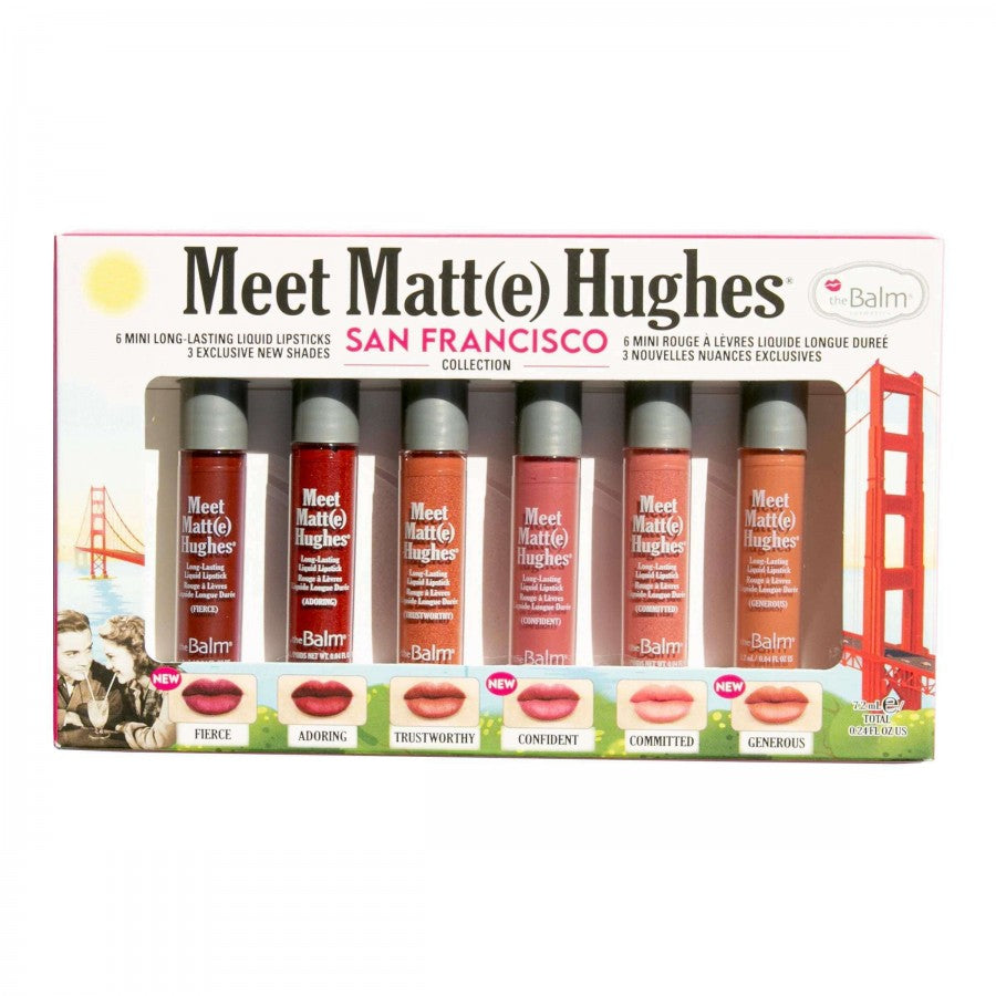 The Balm Meet Matte Hughes 6 Pc Mini Kit