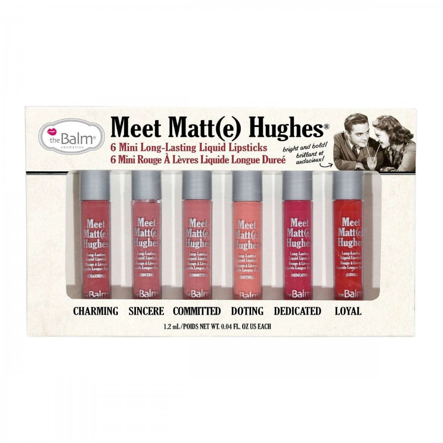 The Balm Meet Matte Hughes 6 Pc Mini Kit