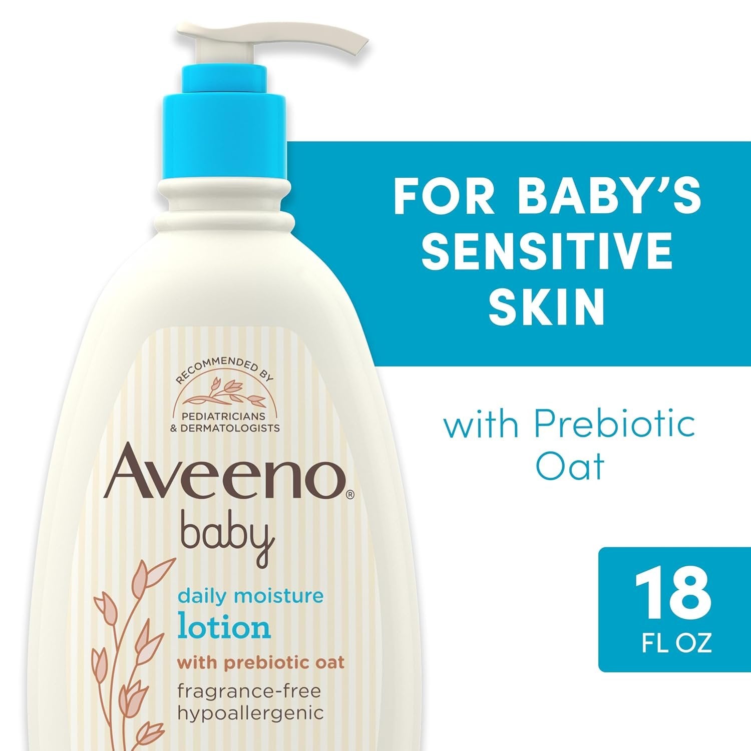 Aveeno Fragrance-Free Baby Daily Moisture Lotion - 532ml