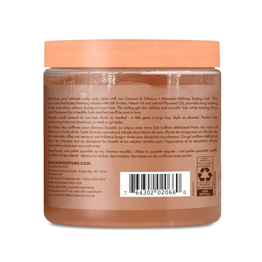 Shea Moisture Coconut & Hibiscus Defining Styling Gel 425g