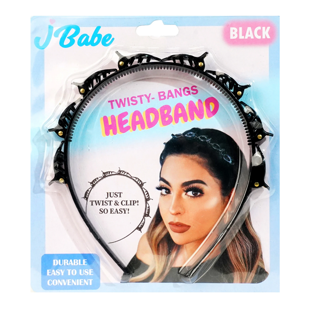 J Babe Twisty - Bangs Headband