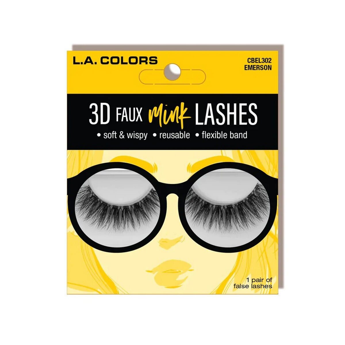 L.A. Colors 3D Faux Mink Lashes