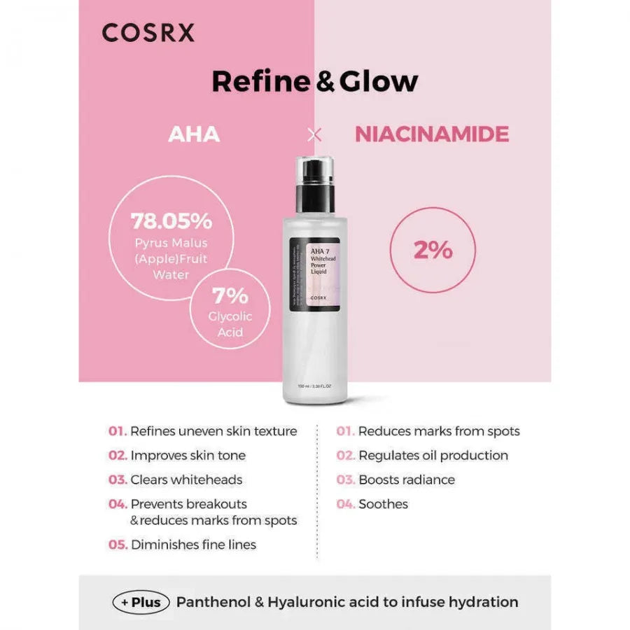 Cosrx AHA 7 Whitehead Power Liquid 100ml