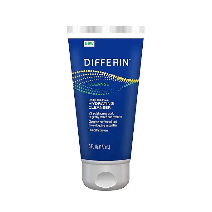 Differin Daily Oil Free Hydrating Cleanser 177ml
