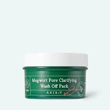 Axis - Y Mugwort Pore Clarifying Wash Off Pack - 100ml