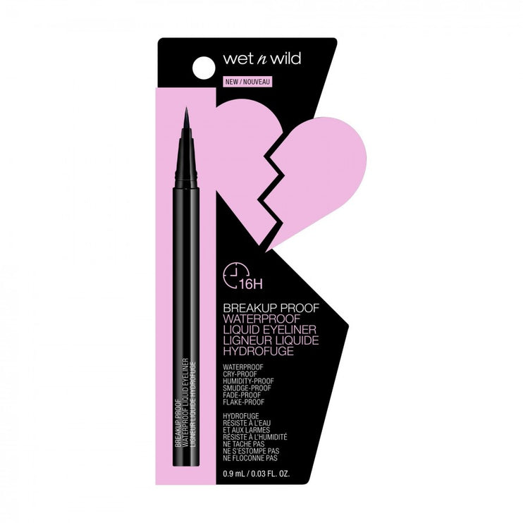 Wet n Wild Breakup Proof Waterproof Liquid Eyeliner 0.5ml