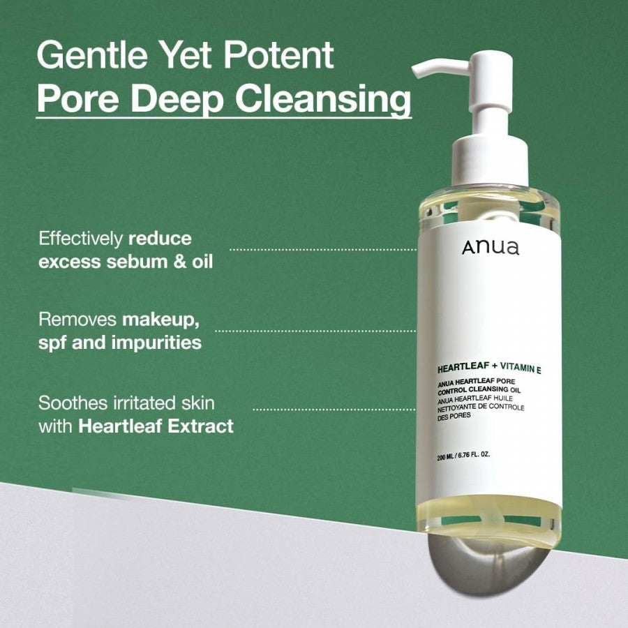 Anua Heartleaf Pore Control Cleansing Oil - 200 ml