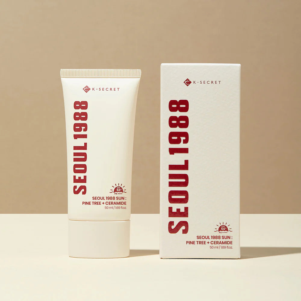 K - Secret Seoul 1988 Pine Tree+ Ceramide Sunscreen 50ml