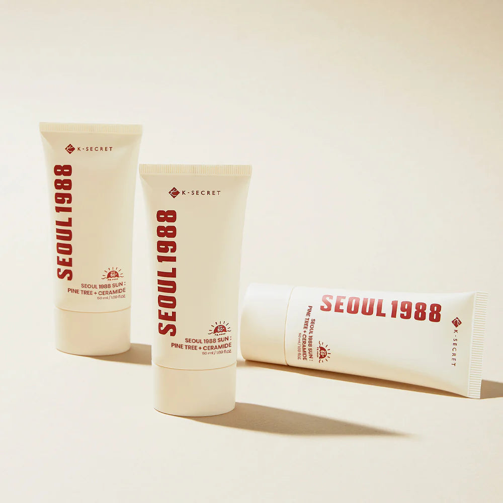 K - Secret Seoul 1988 Pine Tree+ Ceramide Sunscreen 50ml
