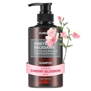 Kundal Honey & Macadamia Pure Natural Balancing Refreshing Shampoo - Cherry Blossom 500ml