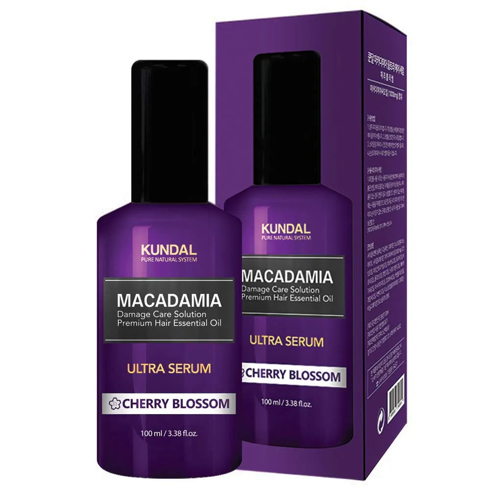 Kundal Macadamia Ultra Hair Serum 100ml - Cherry Blossom