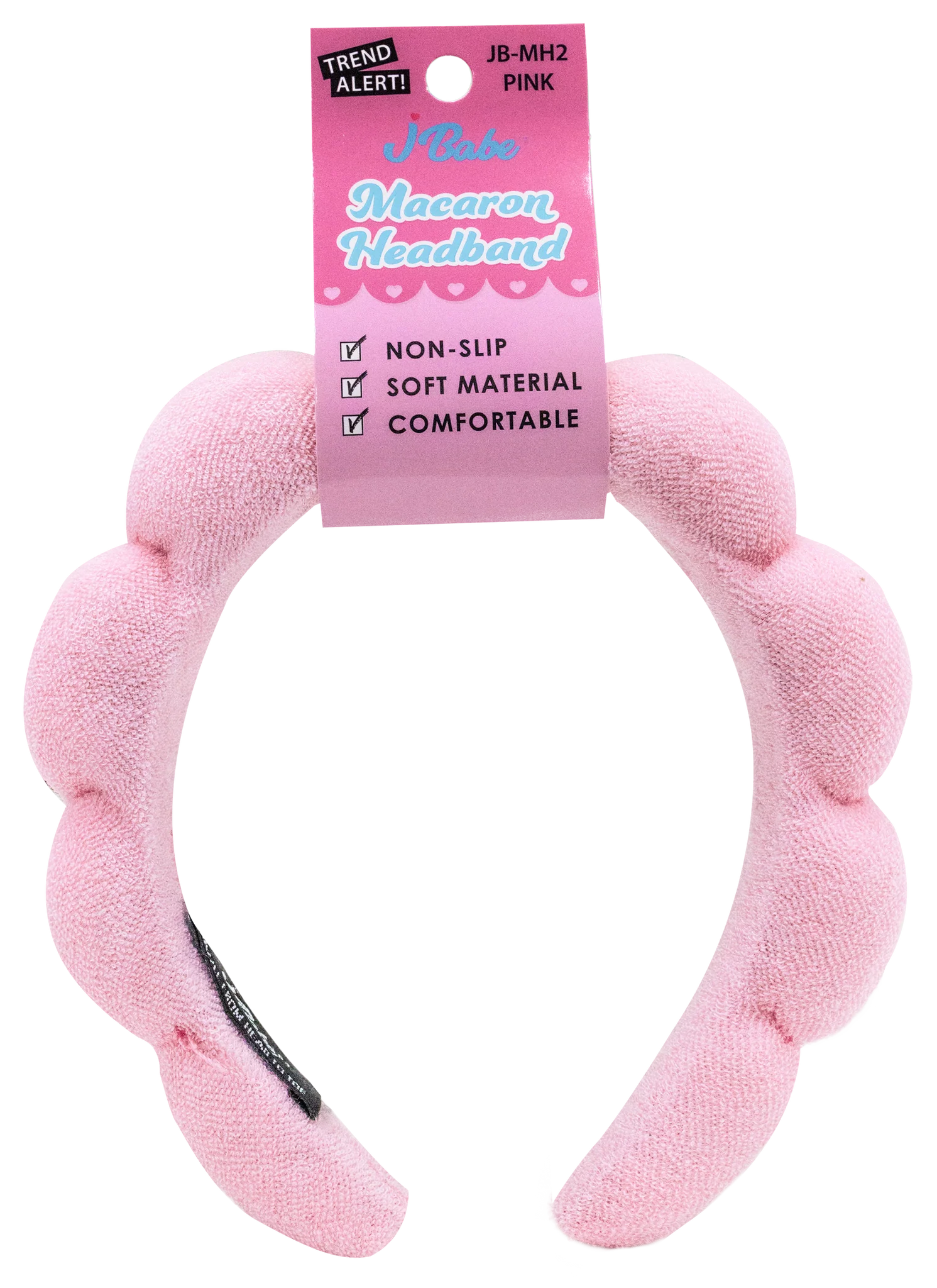J Babe Macaron Headband - Pink