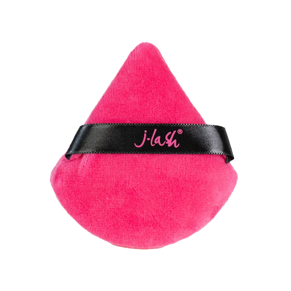 J.Lash Makeup Puff-Hot Pink