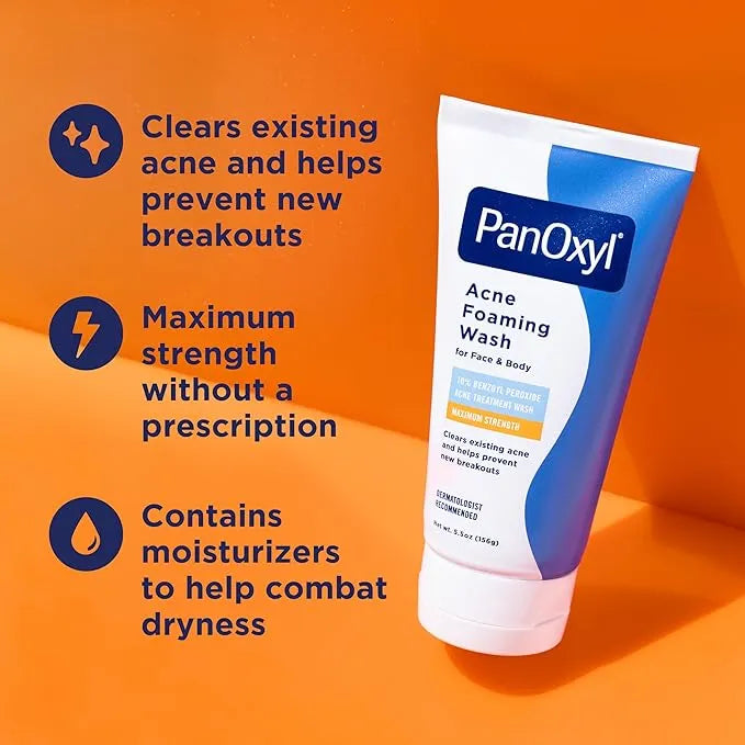 PanOxyl Foaming Acne Wash 156g