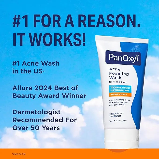 PanOxyl Foaming Acne Wash 156g