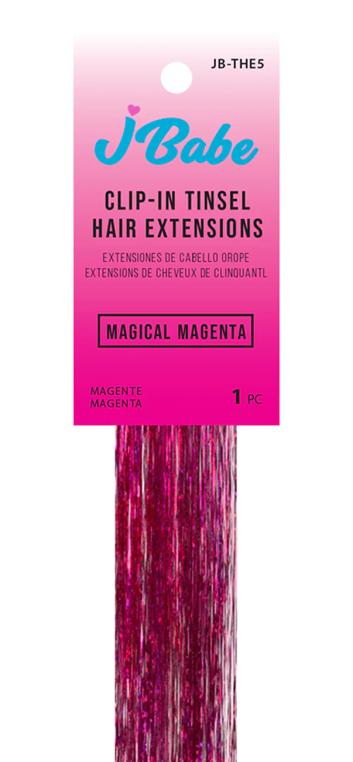 J Babe Clip - In Tinsel Hair Extensions