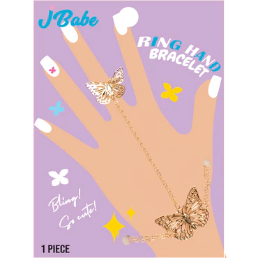 J Babe Ring Hand Bracelet -RB16