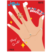 J Babe Ring Hand Bracelet - RB15